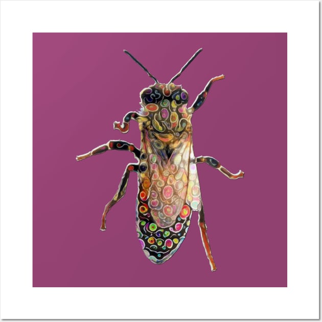 Worker Honey Bee 03 Wall Art by zuzugraphics